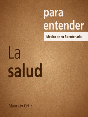 cover image of La Salud